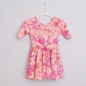 Fun and Bright Dot Dot Smile Ballerina Dress